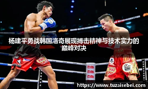 杨建平勇战韩国洛奇展现搏击精神与技术实力的巅峰对决